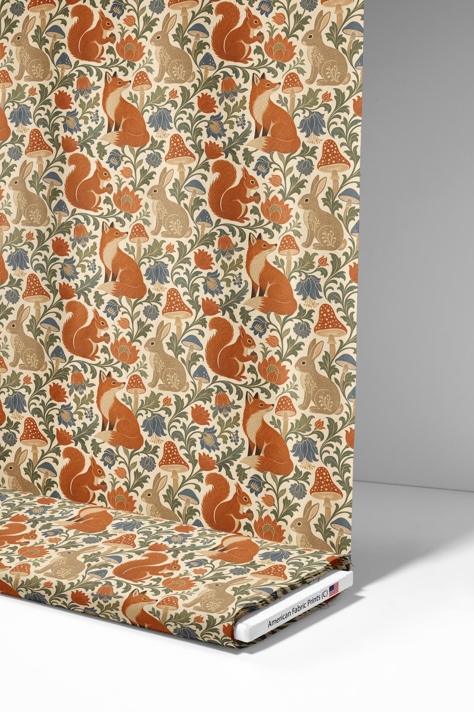 Forest Friends Fabric - Shop now at American Fabric Prints