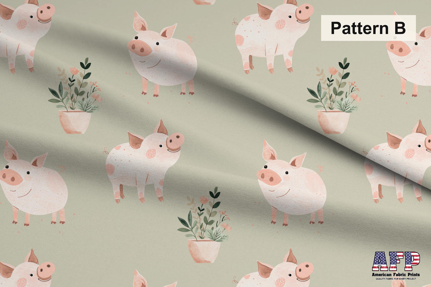 Farm Animals Fabric Set. Shop now at American Fabric Prints.