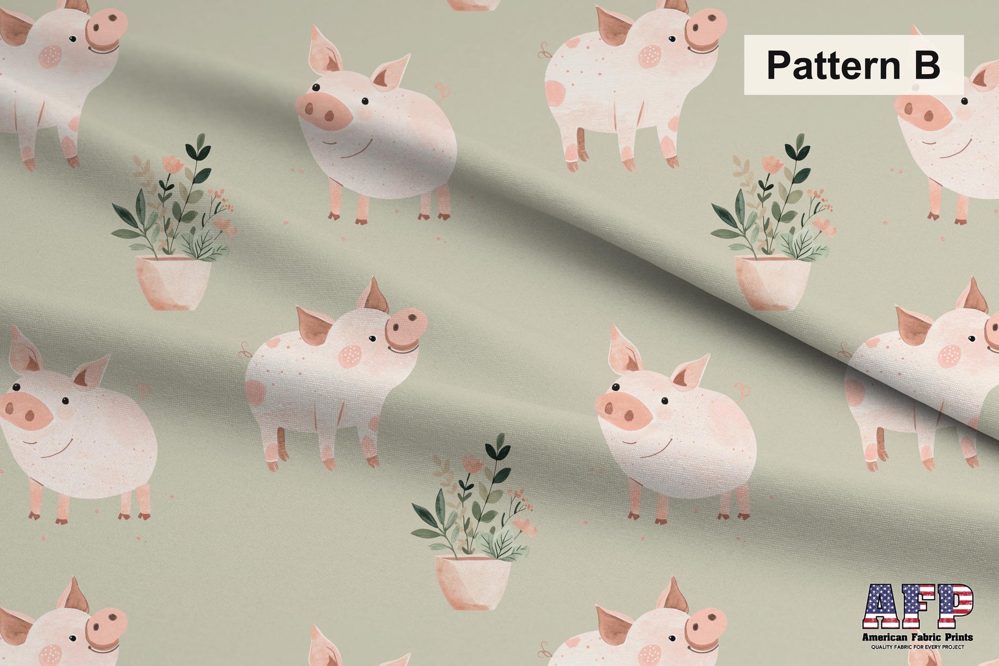 Farm Animals Fabric Set. Shop now at American Fabric Prints.