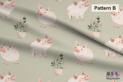 Farm Animals Fabric Set. Shop now at American Fabric Prints.