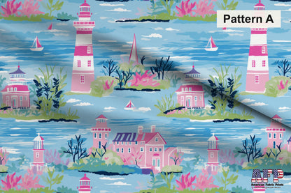 Preppy Light Houses Fabric Bundle Set - Shop now at American Fabric Prints
