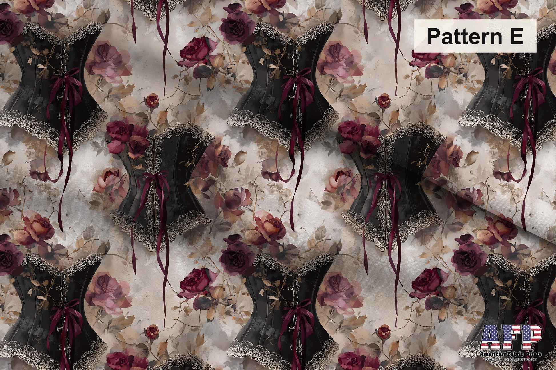 Romantic Goth Fabric Bundle Set - Shop now at American Fabric Prints