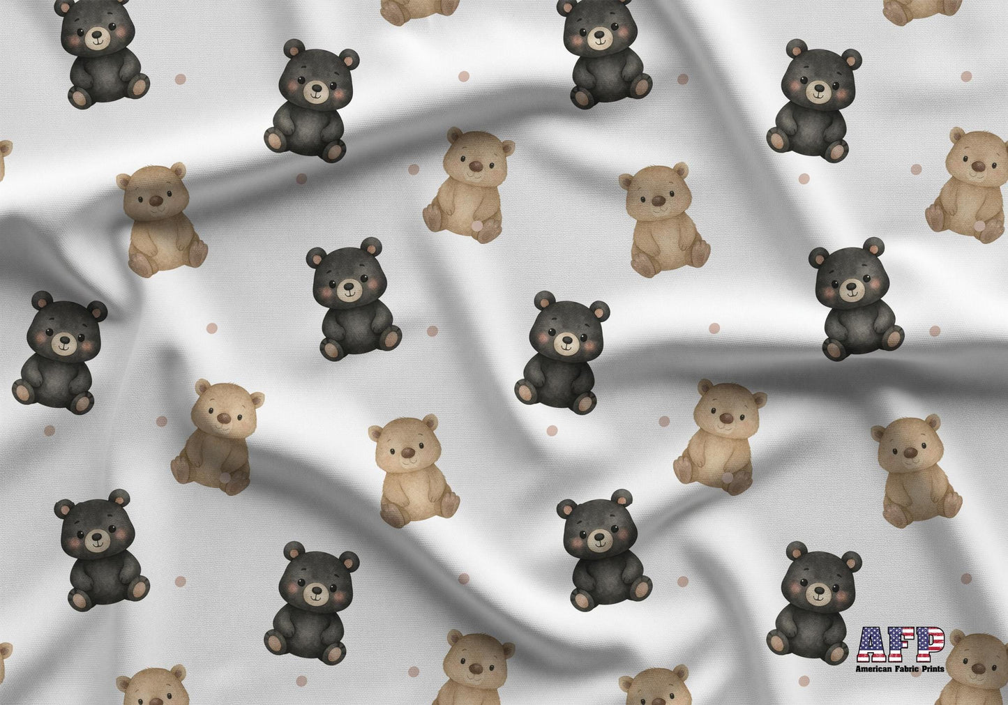 Beary Cute Fabric - Shop now at American Fabric Prints