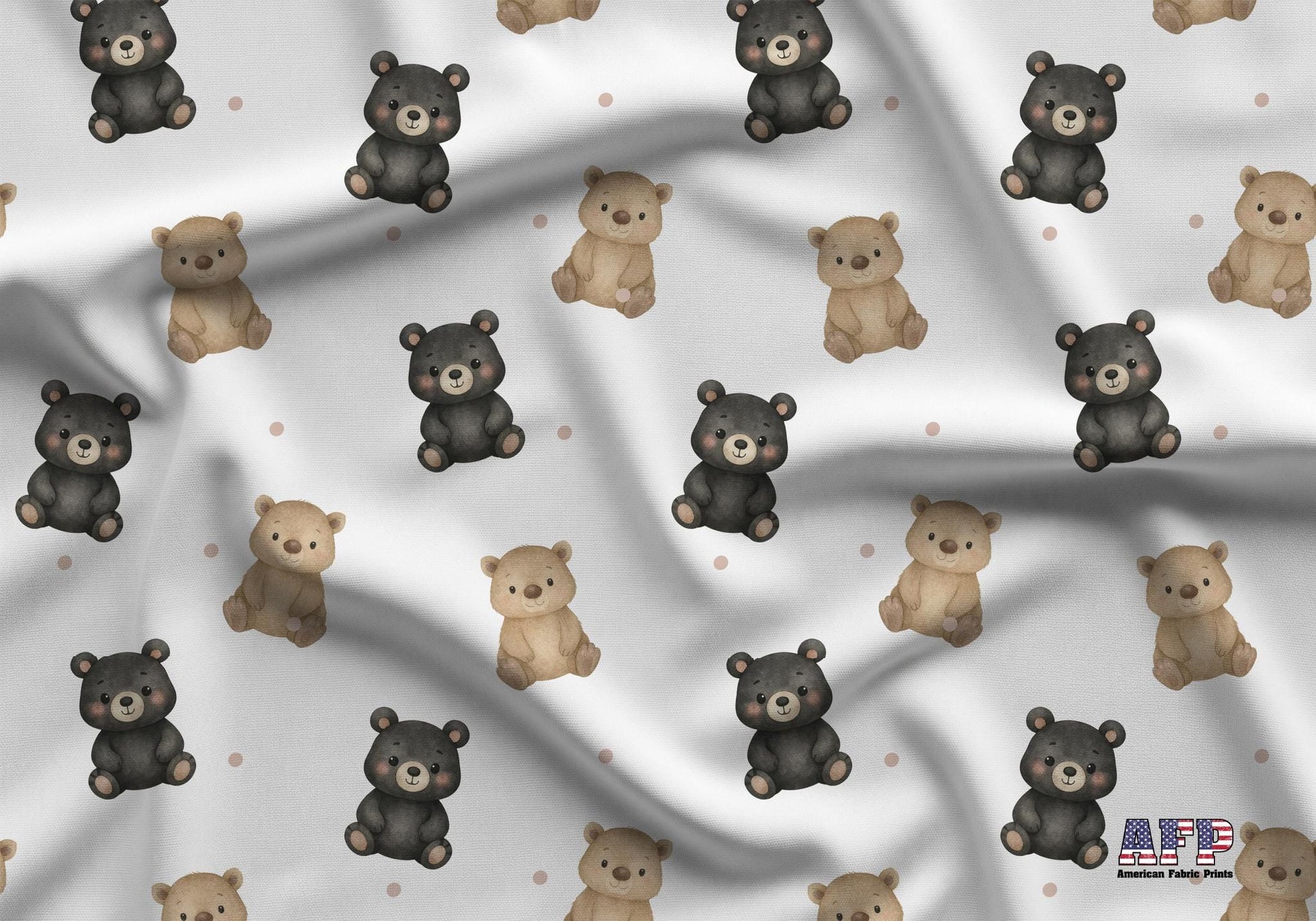 Beary Cute Fabric - Shop now at American Fabric Prints