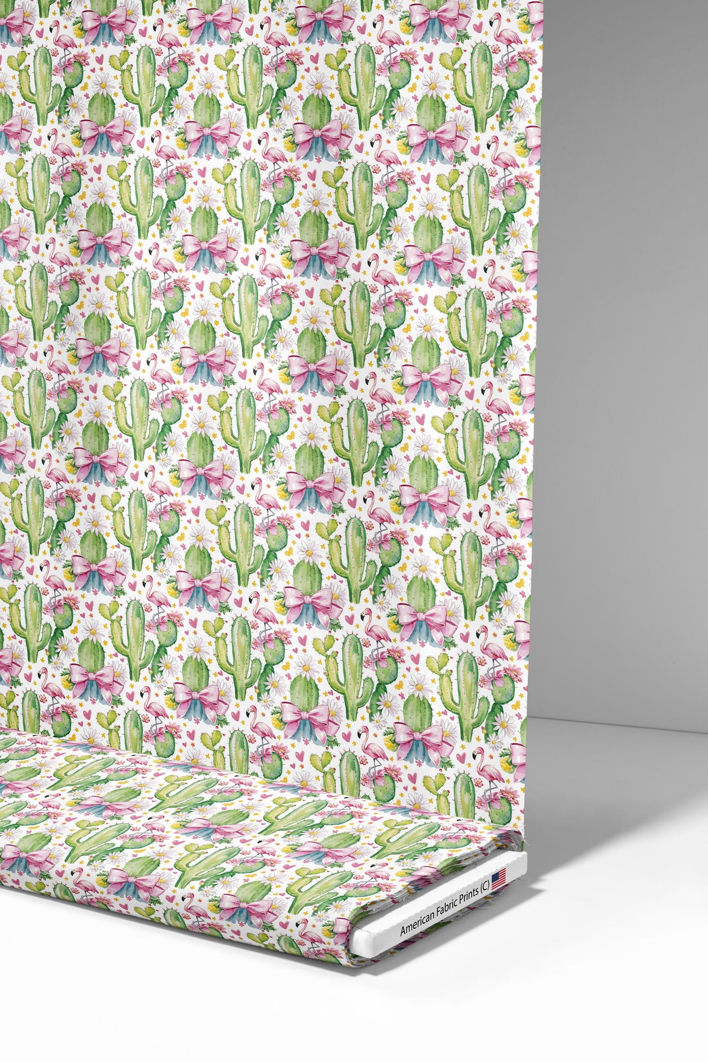 Preppy Cactus+Flamingo's Fabric - Shop now at American Fabric Prints