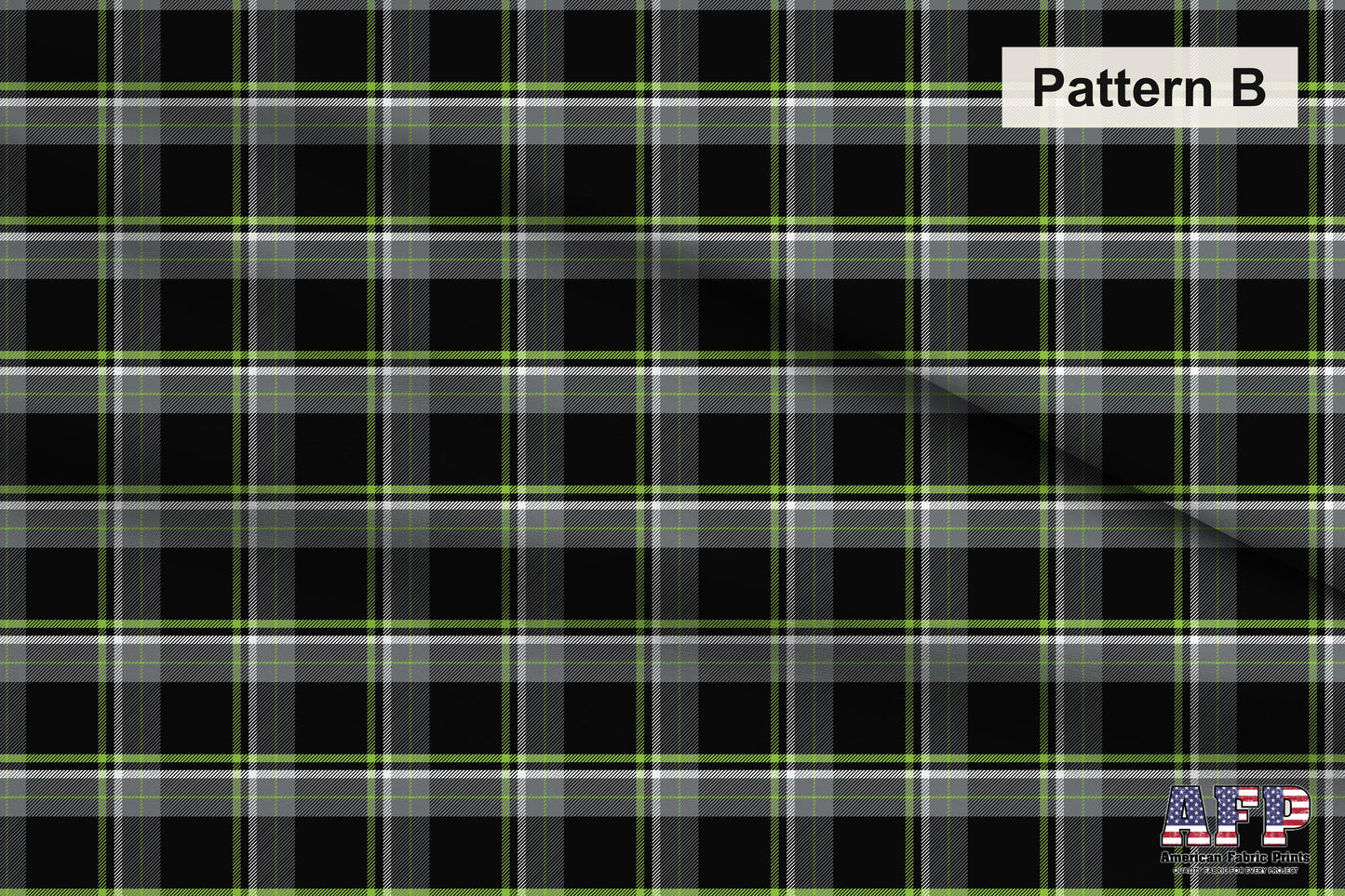 Halloween Plaid 3 Fabric Collection. Pattern B Shown. Shop now at American Fabric Prints.