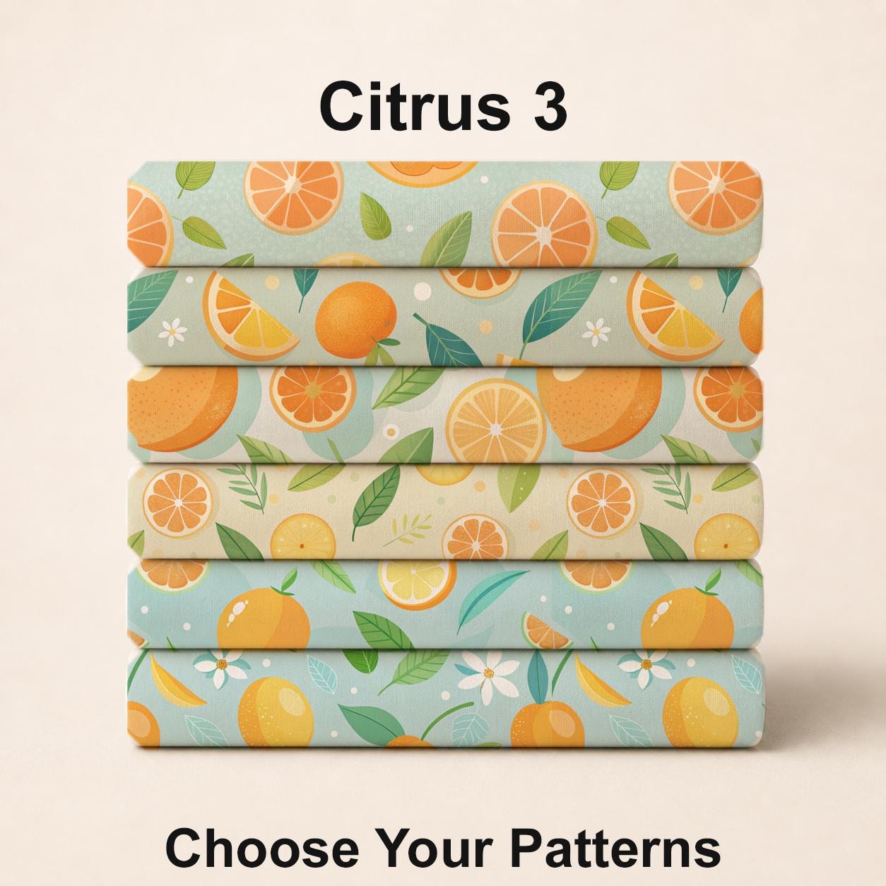 Citrus 3 Fabric Bundle Set - Shop now at American Fabric Prints