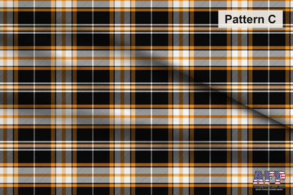 Halloween Plaid 1 Fabric Set. Choose your Patterns. Pattern C Shown. Shop now at American Fabric Prints.
