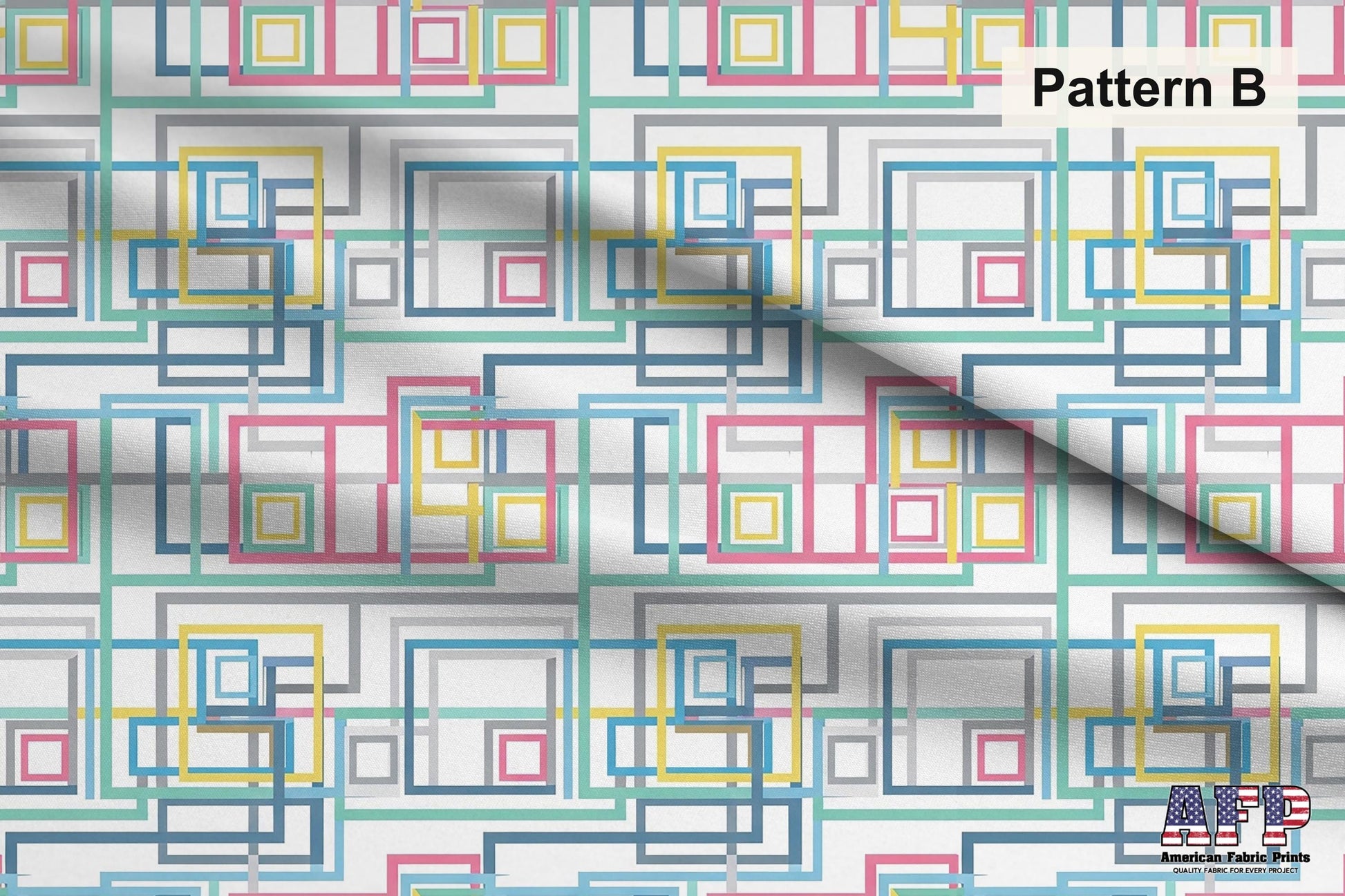 Colorful Abstract 3 Fabric Bundle Set - Shop now at American Fabric Prints