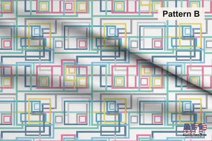 Colorful Abstract 3 Fabric Bundle Set - Shop now at American Fabric Prints