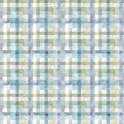 Watercolor Plaid Fabric - Shop now at American Fabric Prints