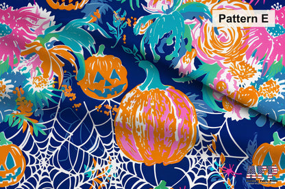 Preppy Bright Halloween Fabric Bundle Set - Shop now at American Fabric Prints