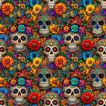 Mexican Fiesta Floral Fabric - Shop now at American Fabric Prints