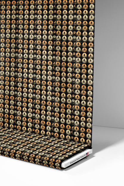 Vintage Halloween Owls Fabric - Shop now at American Fabric Prints