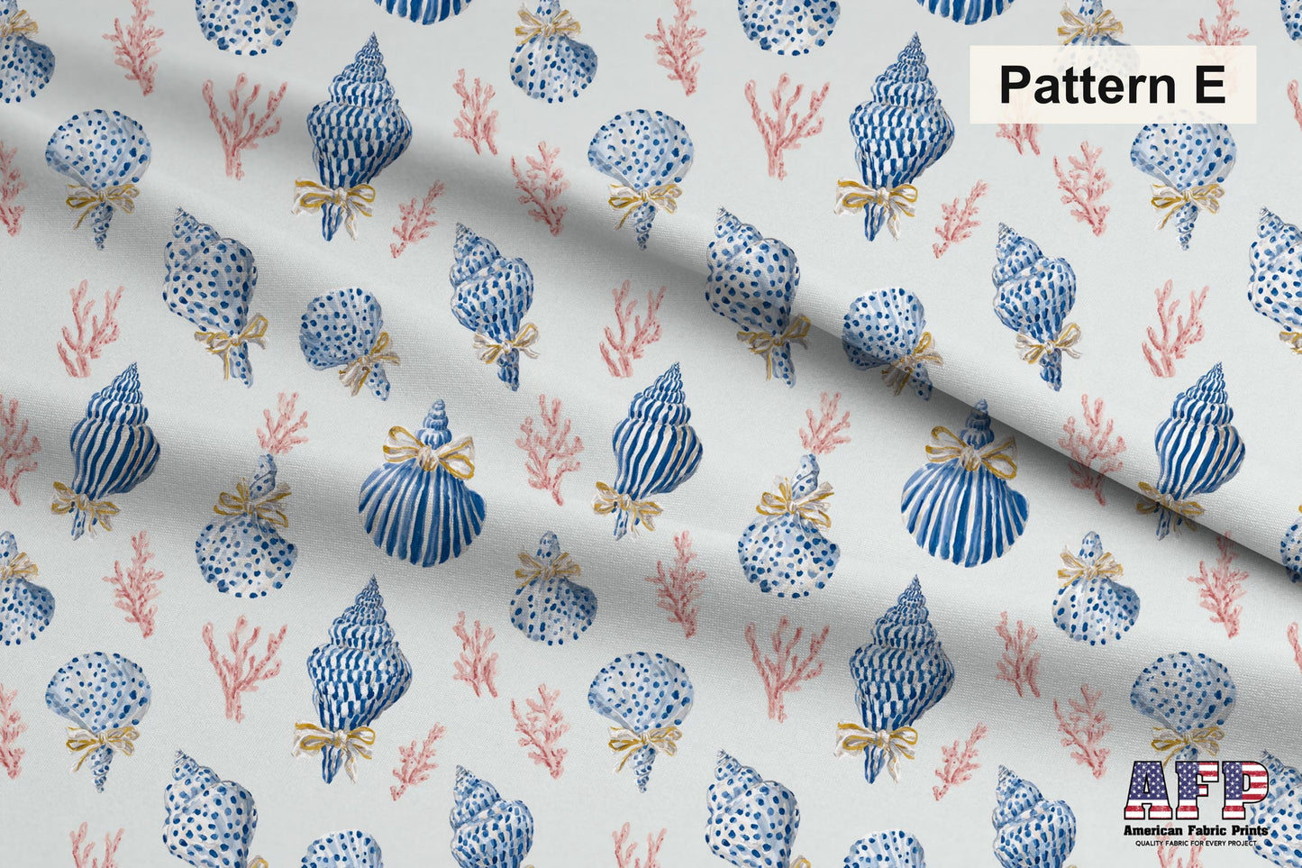 Blue Beach Fabric Bundle Set - Shop now at American Fabric Prints