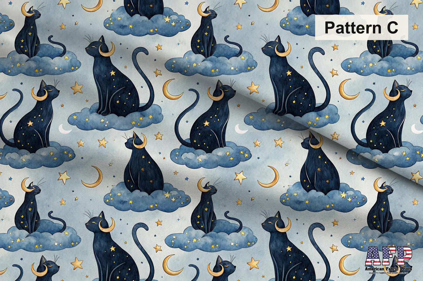 Mythical Cats 2 Fabric Bundle Set - Shop now at American Fabric Prints