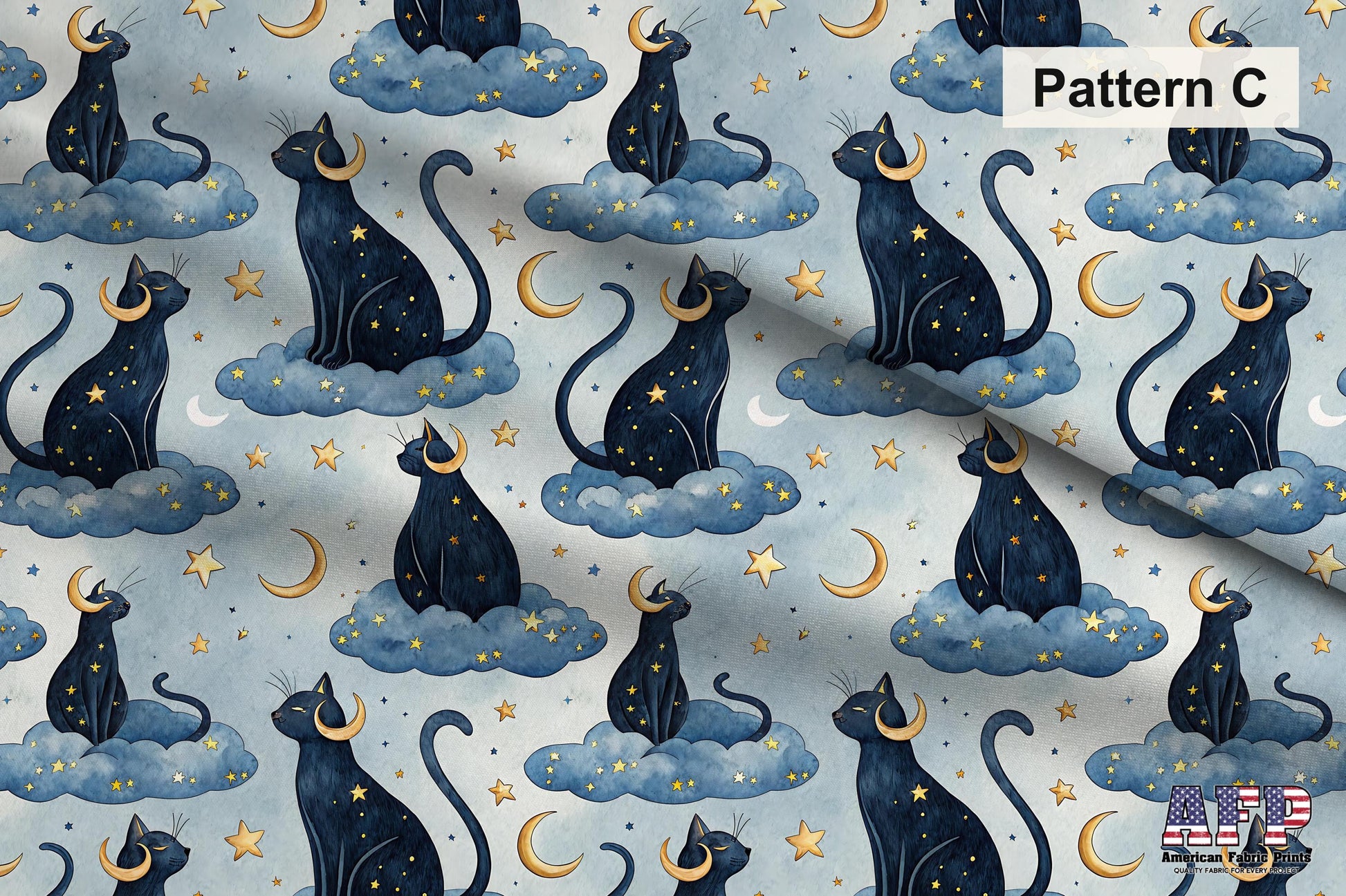 Mythical Cats 2 Fabric Bundle Set - Shop now at American Fabric Prints