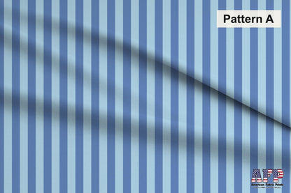 Stripes Fabric Set # 2. Choose Your Patterns. Pattern A Shown. Shop now at American Fabric Prints.