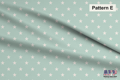 Pastel Nursery 2 Collection. Pattern E Shown. Shop now at American Fabric Prints.