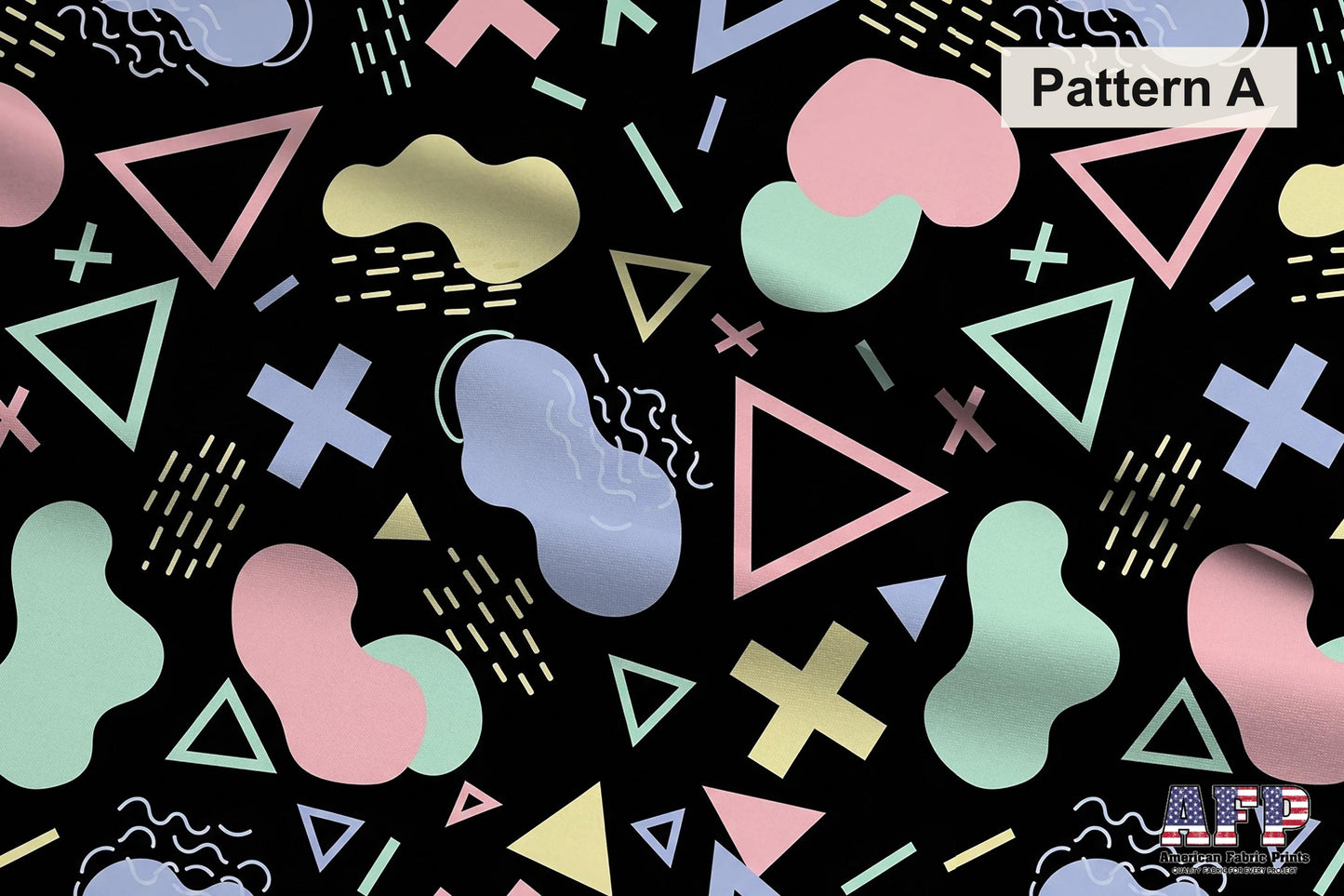 Colorful Abstract Fabric Bundle Set - Shop now at American Fabric Prints