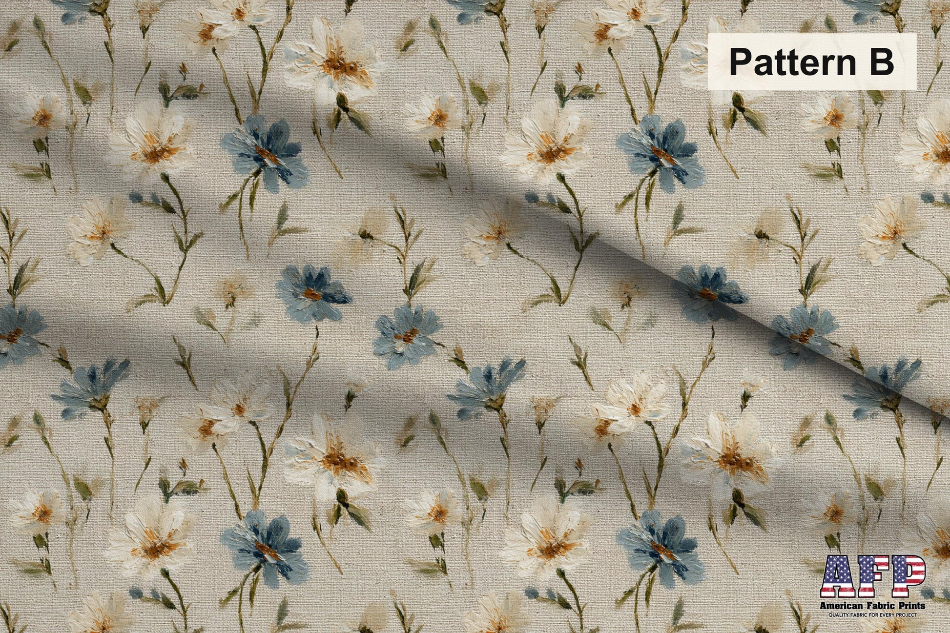 Country Blues 2 Fabric Bundle Set - Shop now at American Fabric Prints