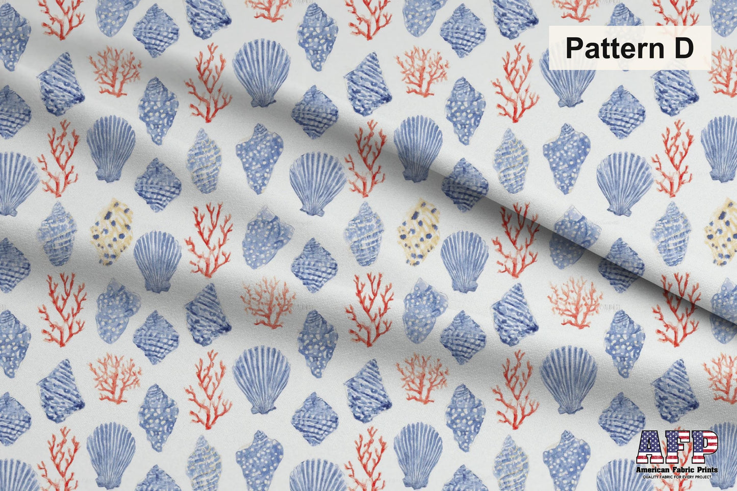 Blue Beach Fabric Bundle Set - Shop now at American Fabric Prints