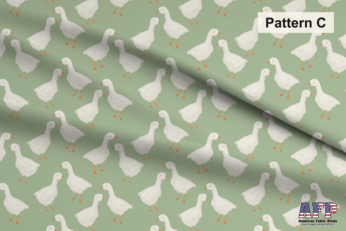 Blue+Green Goose 2 Fabric Bundle Set - Shop now at American Fabric Prints