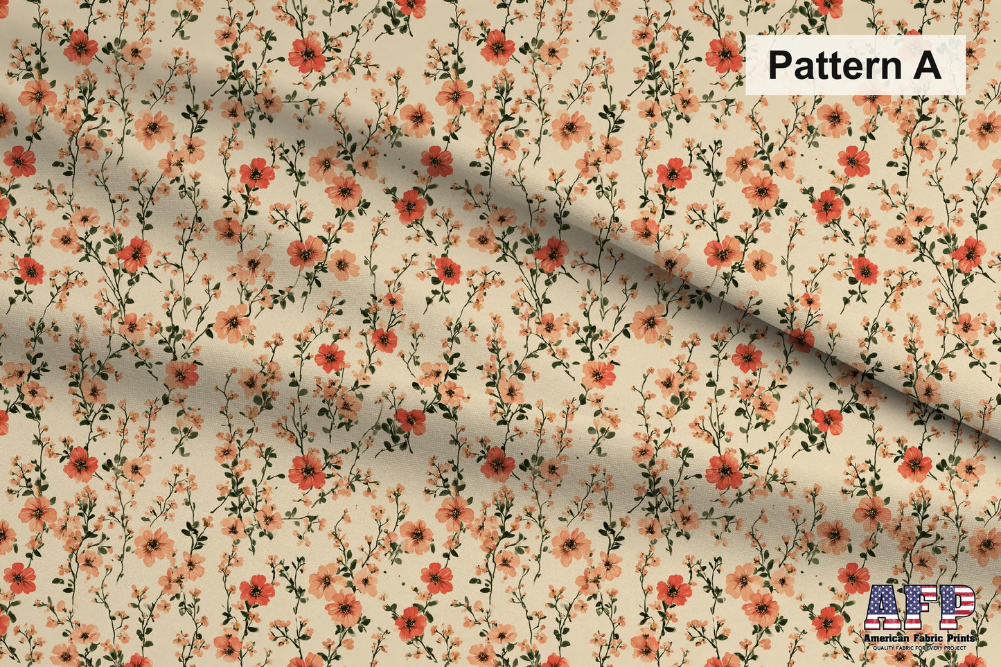Vintage Ditsy Flowers 2 Fabric Bundle Set - Shop now at American Fabric Prints