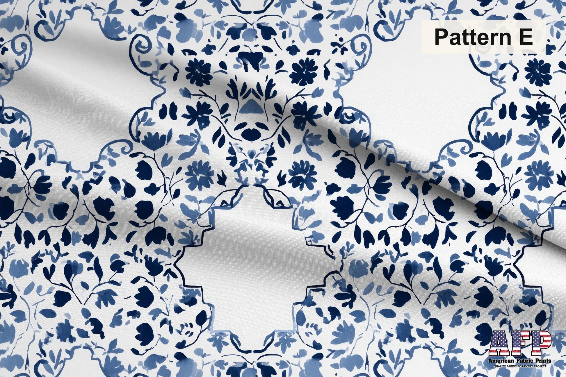 Watercolor Damask 1 Fabric Bundle Set - Shop now at American Fabric Prints