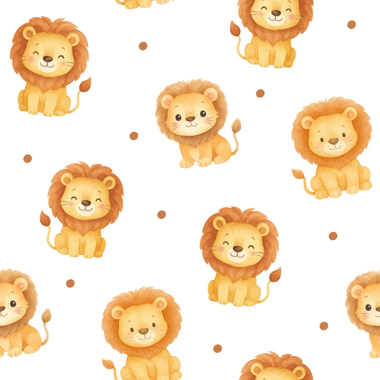 Little Lions Fabric - Shop now at American Fabric Prints