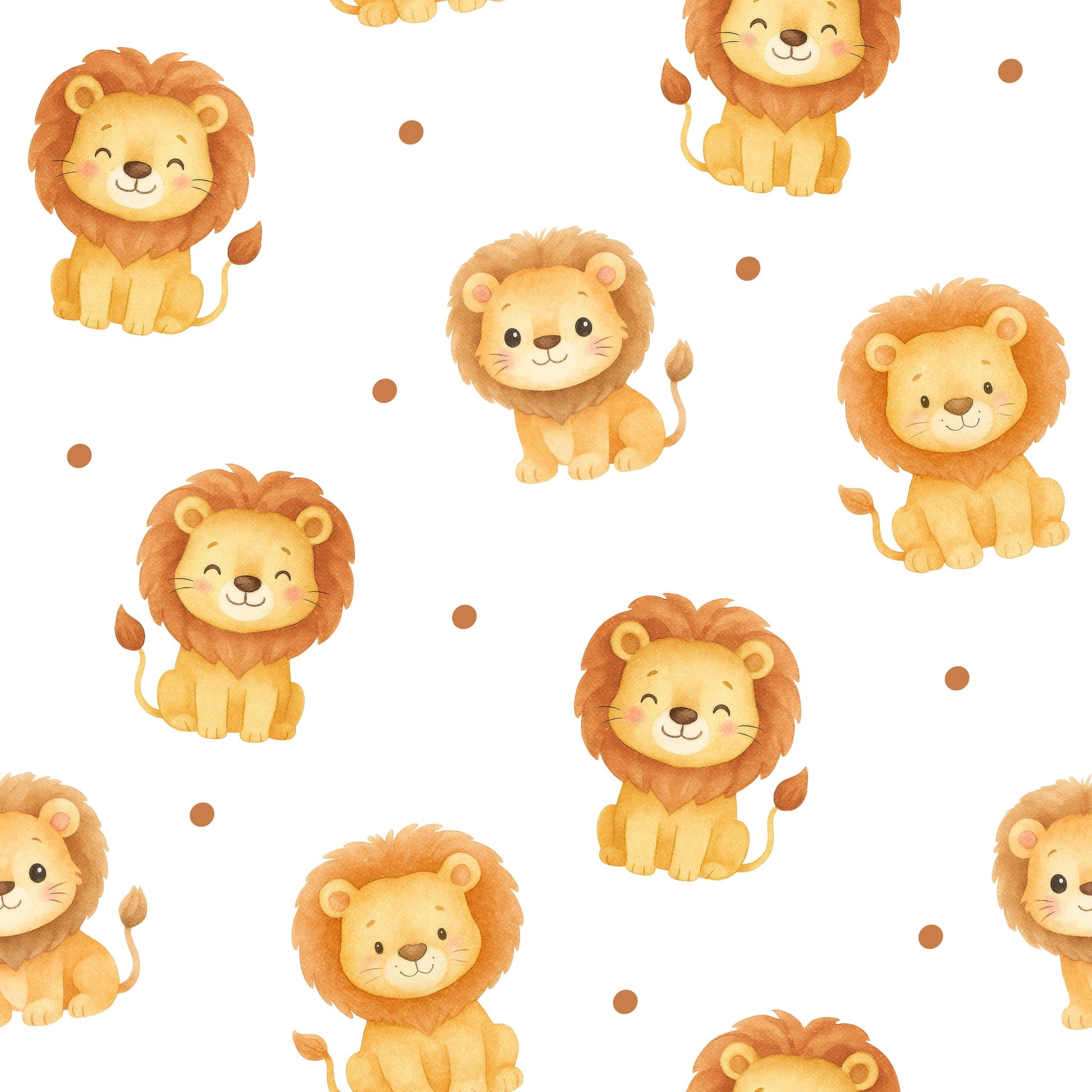 Little Lions Fabric - Shop now at American Fabric Prints