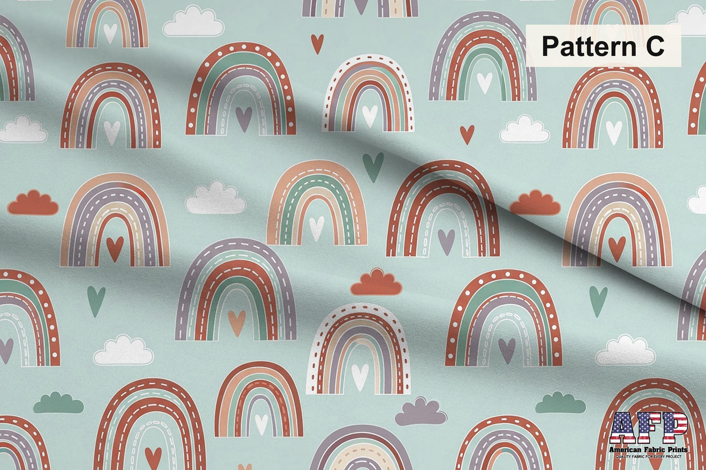 Boho Rainbows Fabric Bundle Set - Shop now at American Fabric Prints