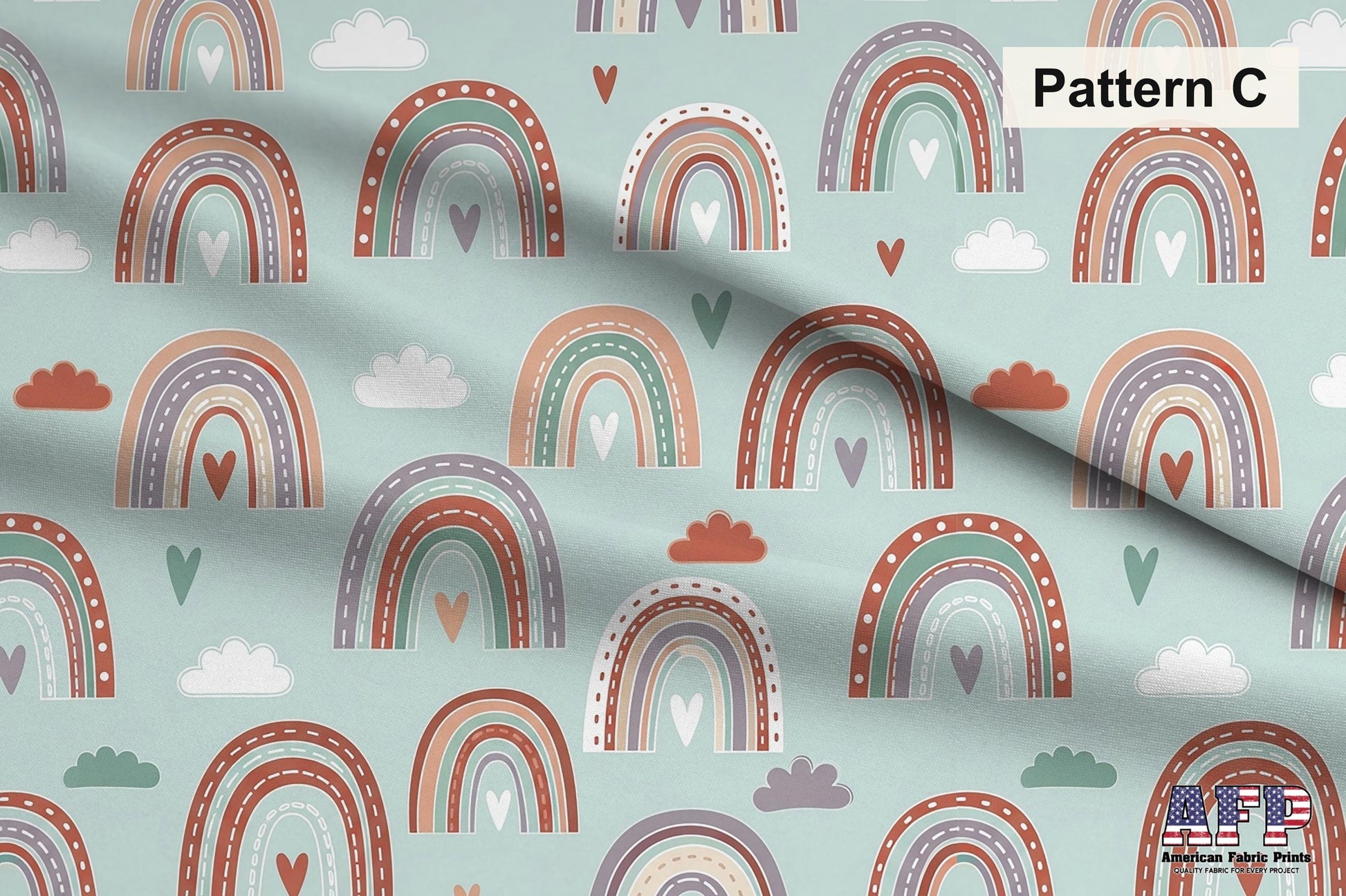 Boho Rainbows Fabric Bundle Set - Shop now at American Fabric Prints