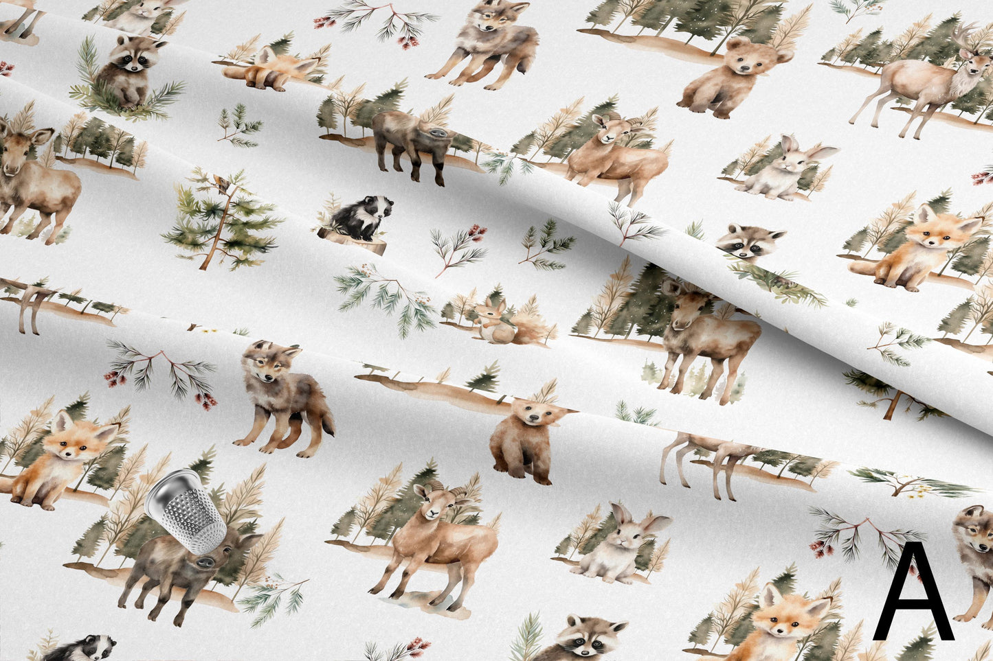 Forest Animals, Boho Arrows, Green Plaid, Hearts, and Sun | Quilters Fabric Bundle | Choose One Pattern or Choose All to Complete Baby Quilt