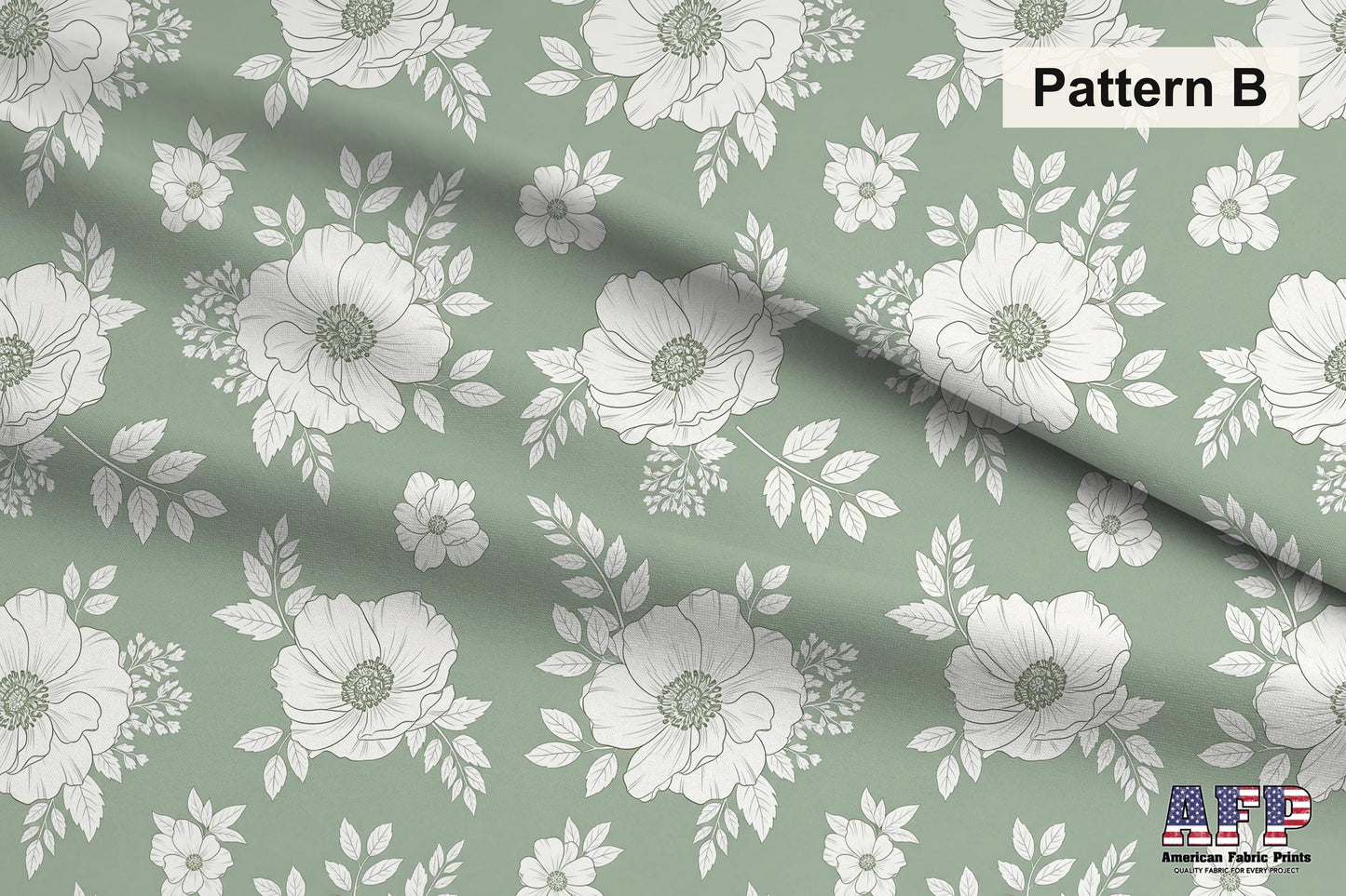 Sage Toile 3 Fabric Bundle Set - Shop now at American Fabric Prints