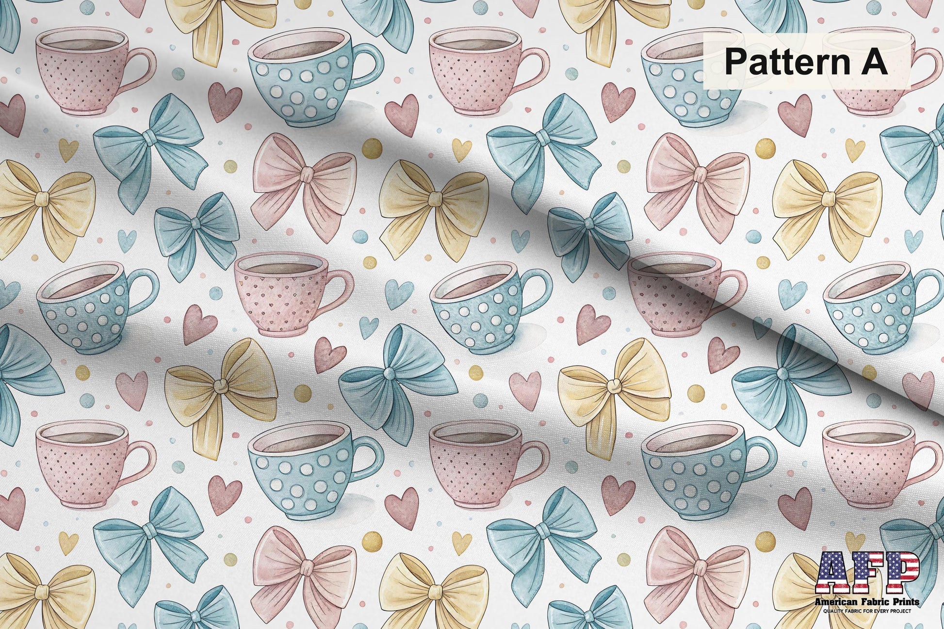 Coquette Coffee+Books Fabric Bundle Set - Shop now at American Fabric Prints
