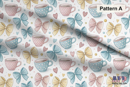 Coquette Coffee+Books Fabric Bundle Set - Shop now at American Fabric Prints