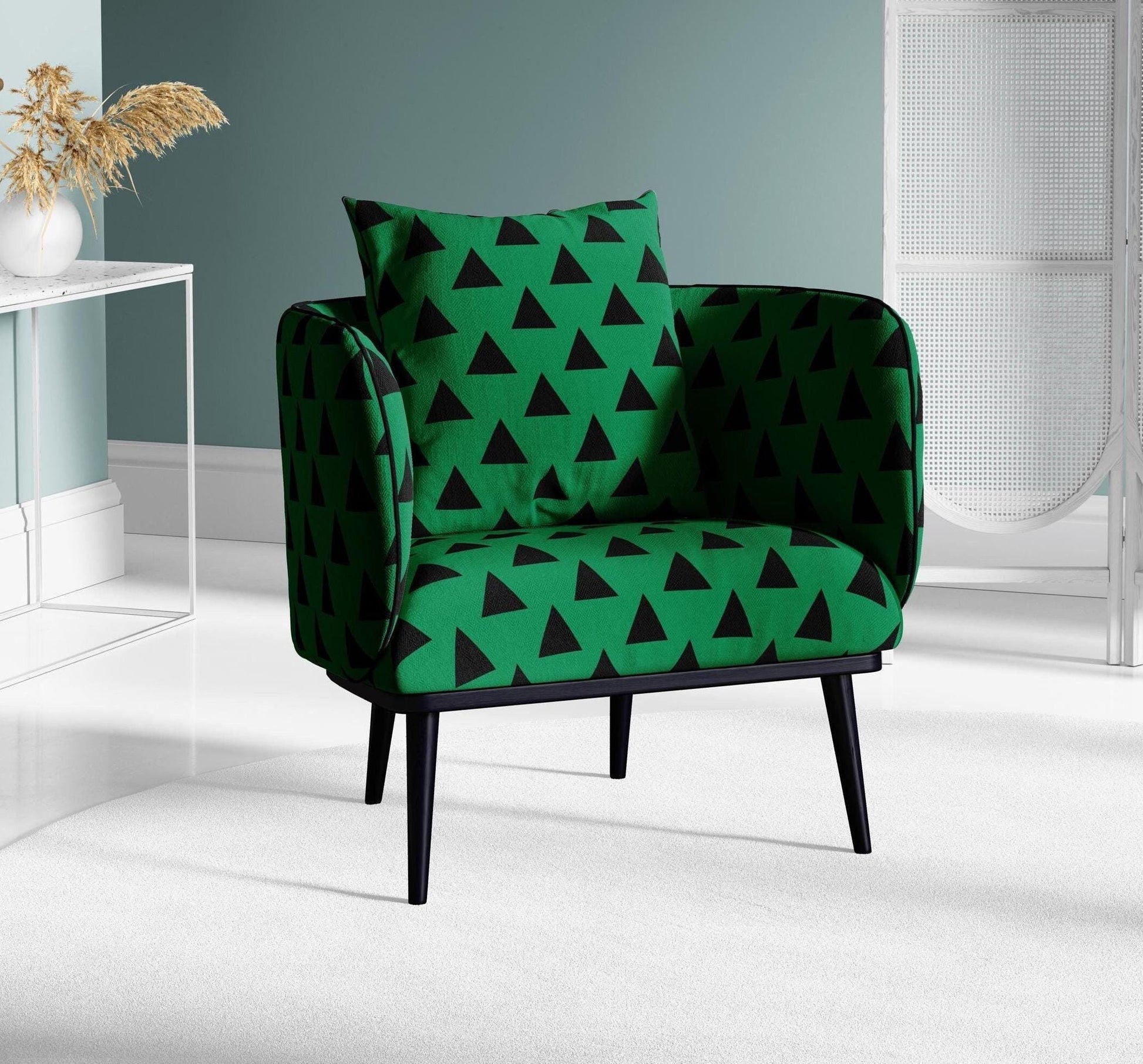Triangle Pattern Upholstery Fabric