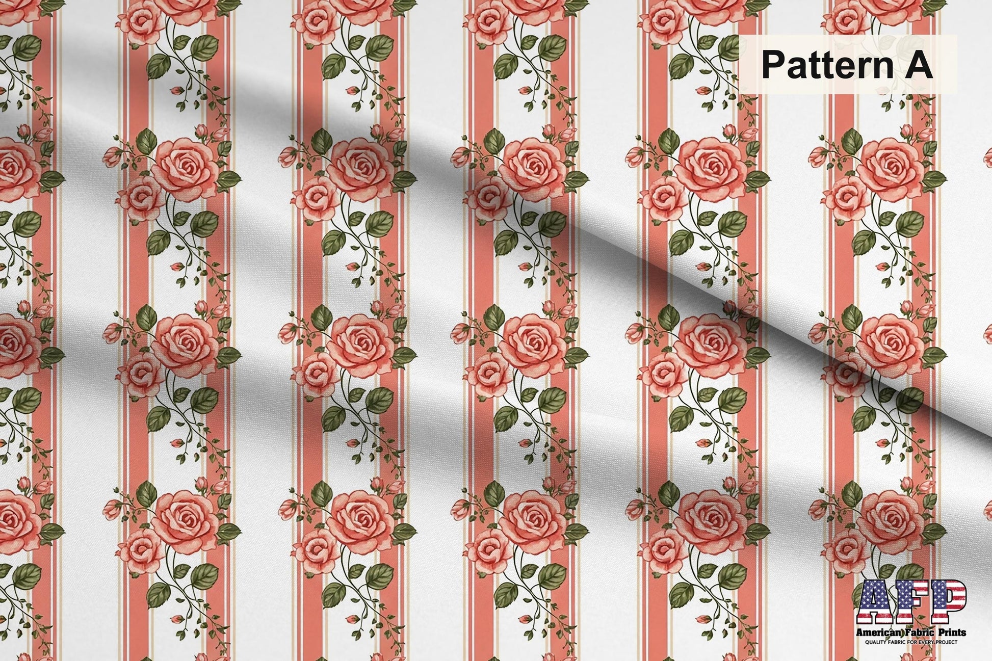 Coral Floral 2 Fabric Bundle Set - Shop now at American Fabric Prints