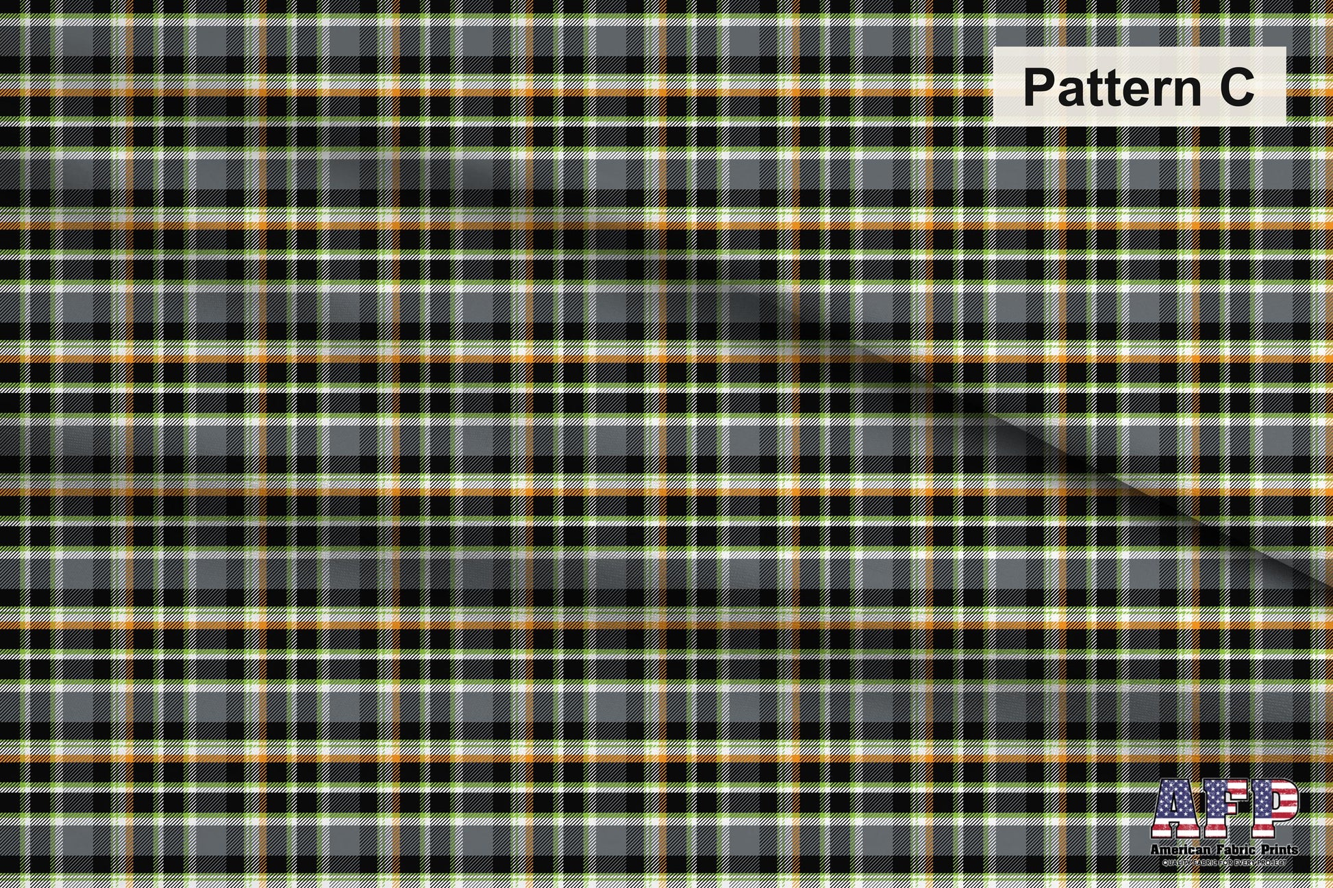 Halloween Plaid 2 Fabric Bundle. Choose Your Patterns. Pattern C shown. Shop now at American Fabric Prints.