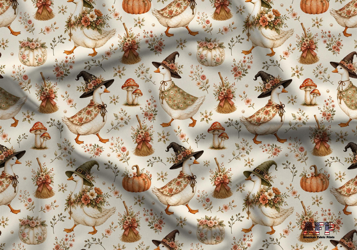 Witch Goose Fabric - Shop now at American Fabric Prints