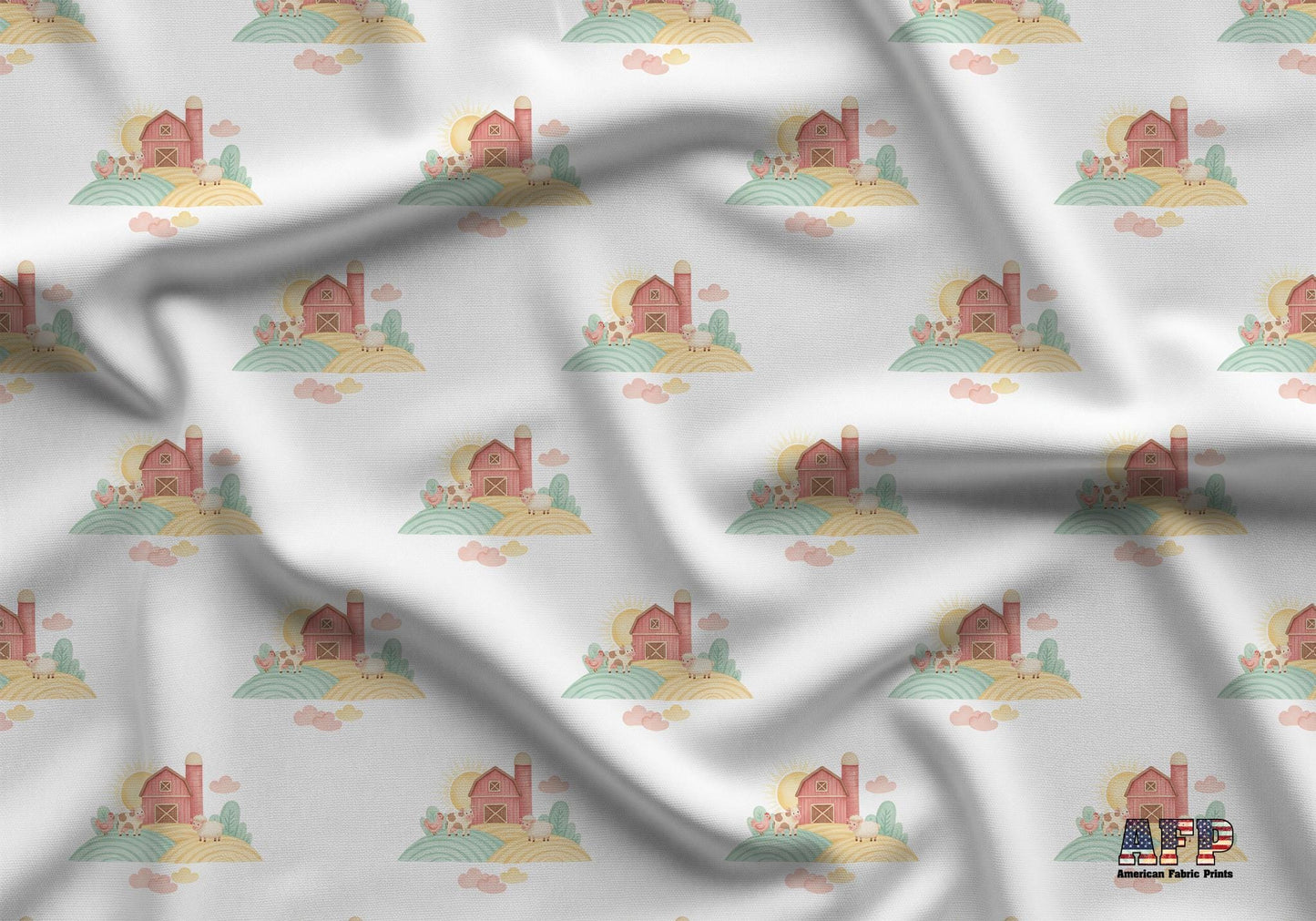 Boho Farmhouse Nursery Fabric - Shop now at American Fabric Prints