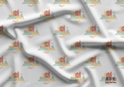 Boho Farmhouse Nursery Fabric - Shop now at American Fabric Prints