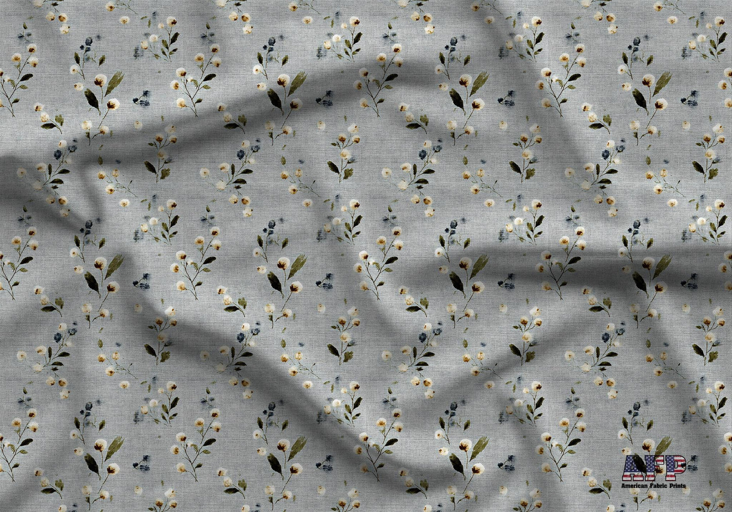 Texture With Floral Fabric - Shop now at American Fabric Prints