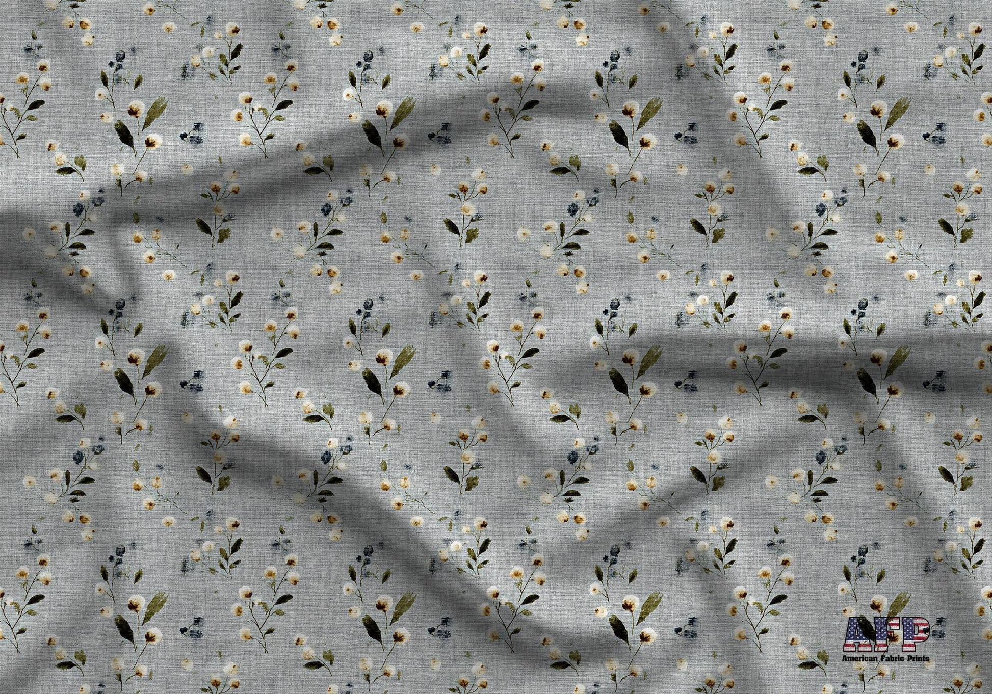 Texture With Floral Fabric - Shop now at American Fabric Prints