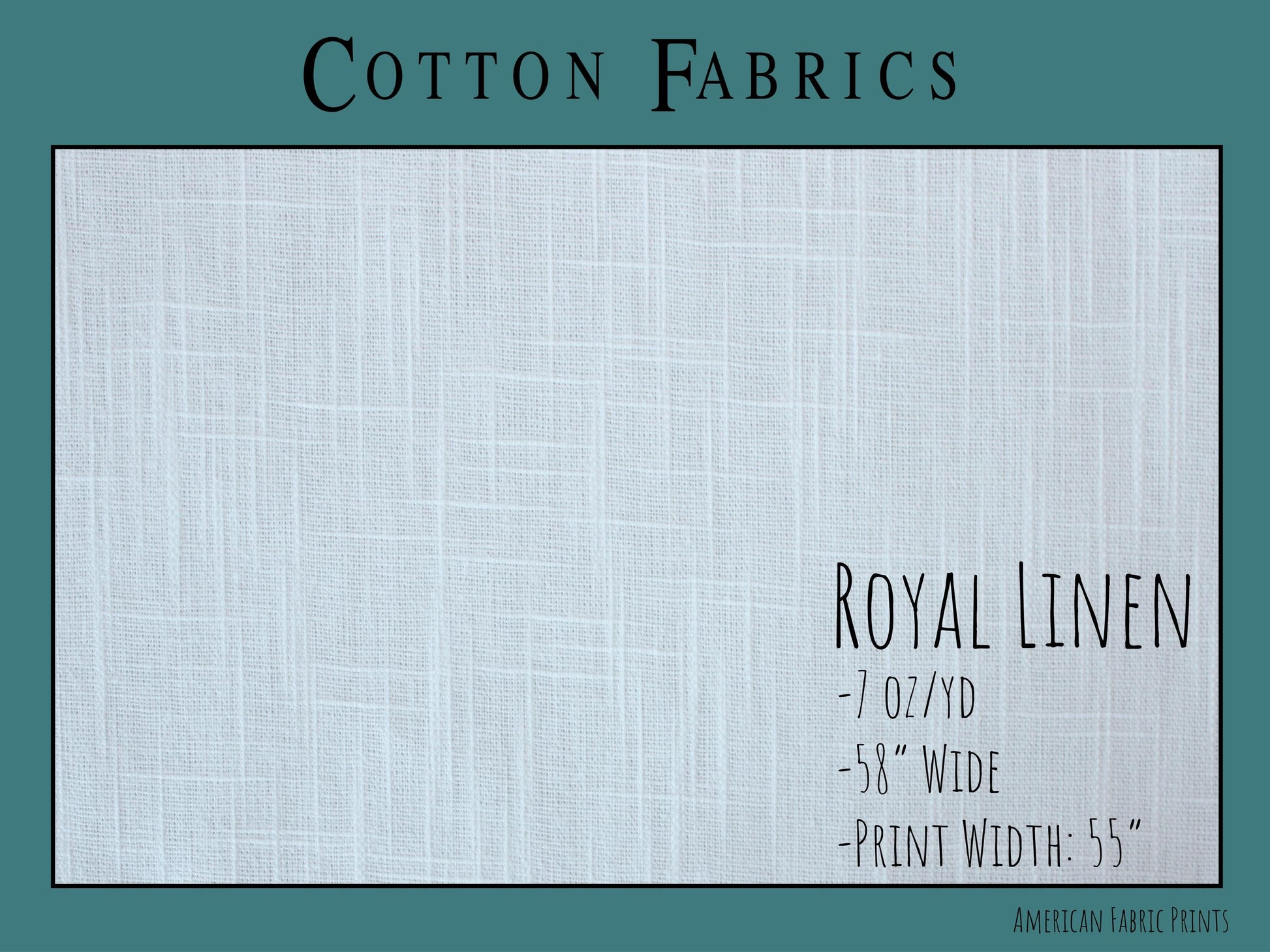 a picture of a white fabric with a black border