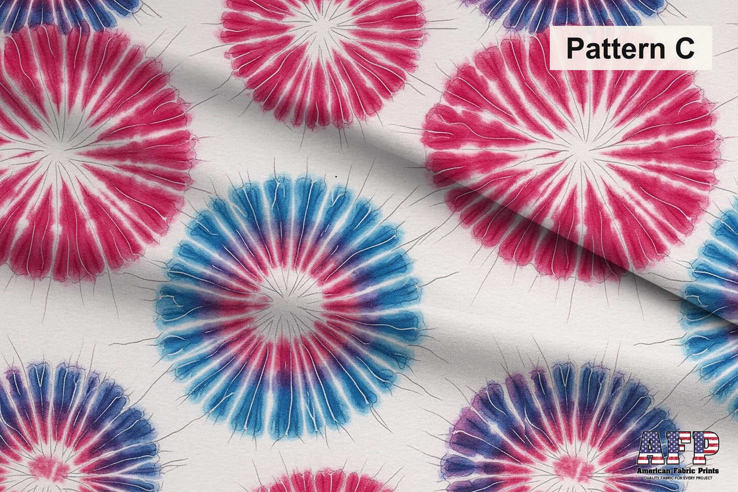 Berry Tie Dye 2 Fabric Bundle Set - Shop now at American Fabric Prints