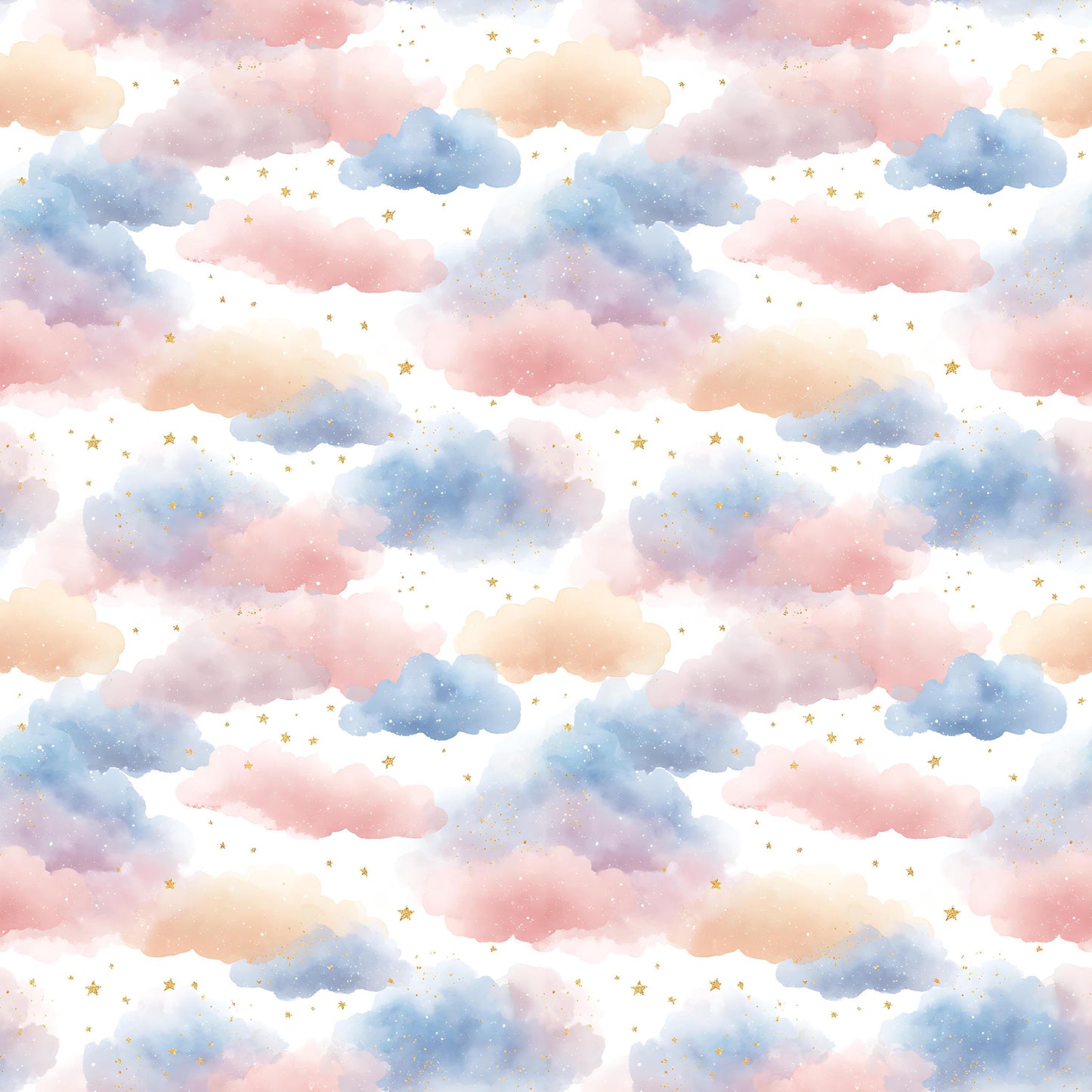 Night Clouds Fabric - Shop now at American Fabric Prints