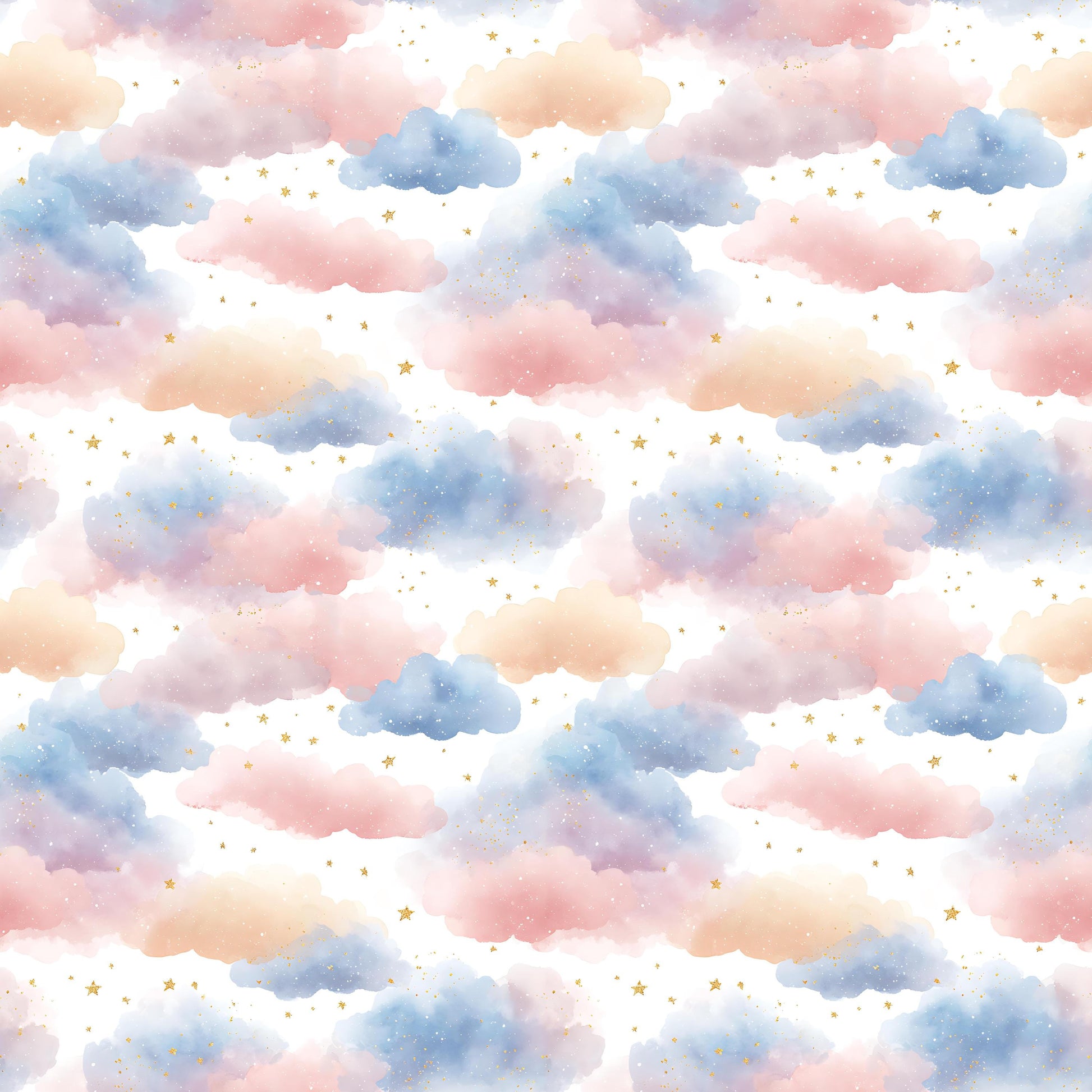 Night Clouds Fabric - Shop now at American Fabric Prints