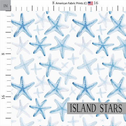 Tropical Quilt Fabric | Island Fabric Coordinates | Island Themed Cotton Fabric | Nursery Fabric | Made in USA | American Fabric Prints
